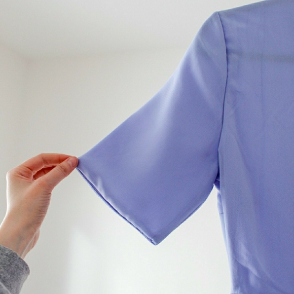 ASOS DESIGN pale violet midi dress - Picture 6 of 10